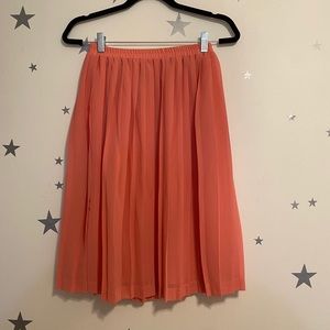 Coral Midi Skirt